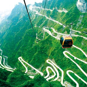 喜樂(lè)N線：天門山國(guó)家森林公園：天門山、天門洞、天門山寺、天門山公路奇觀一日游